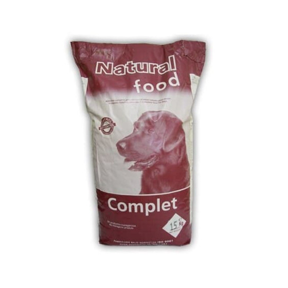 Dry food for adult dogs Natural Food Complete meat, chicken, fish, cereals 20 kg