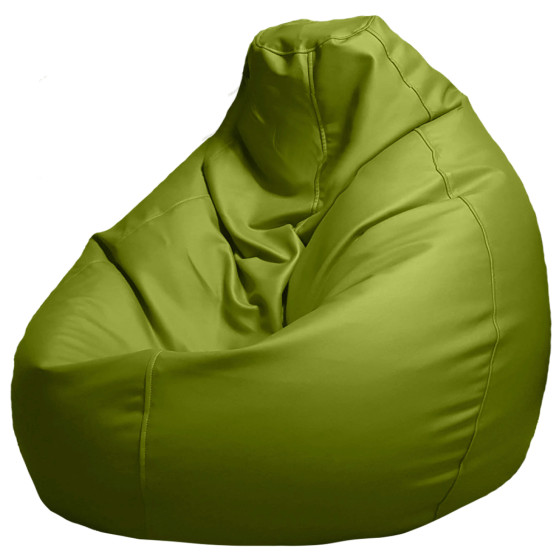 Кресло-мешок из искусственной кожи XXL(350L) - зеленый