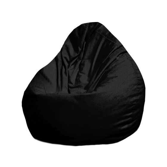 Кресло-мешок из влагоотводящая ткань L (150л) - Черный