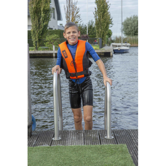 Bērnu glābšanas veste - peldveste Besto Dinghy 50N ar rāvējslēdzēju