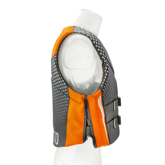 Плавучий жилет Besto Neoprene 50N L, Black/Grey/Orange