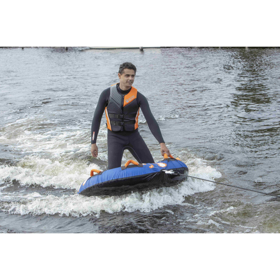Плавучий жилет Besto Neoprene 50N L, Black/Grey/Orange