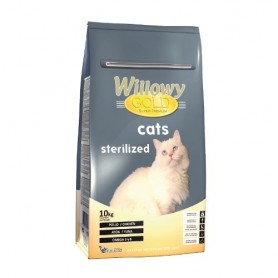 Sausā barība kaķiem Willowy Gold Cat Sterilized 10kg