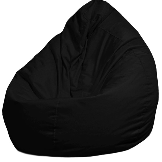 Кресло-мешок из влагоотводящая ткань XXL (350л) - Черный