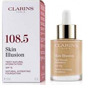 Clarins Skin Illusion Natural Hydrating Foundation Spf 15 108.5 Cashew 30ml