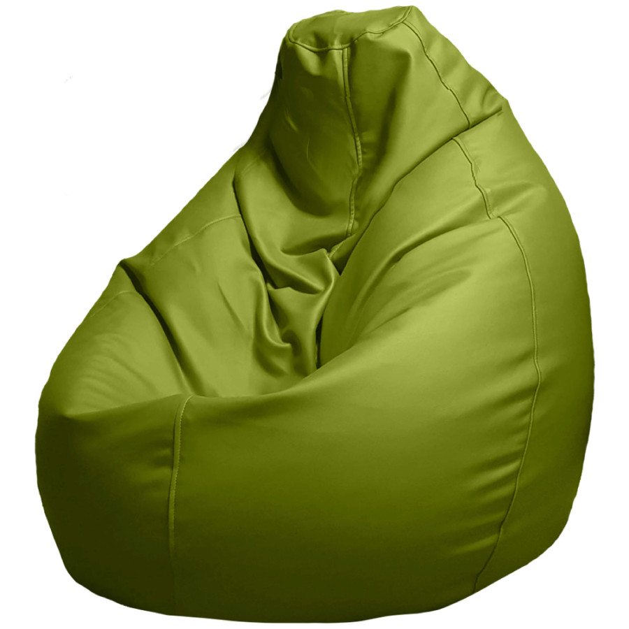 Кресло-мешок из искусственной кожи XL(250L) - зеленый