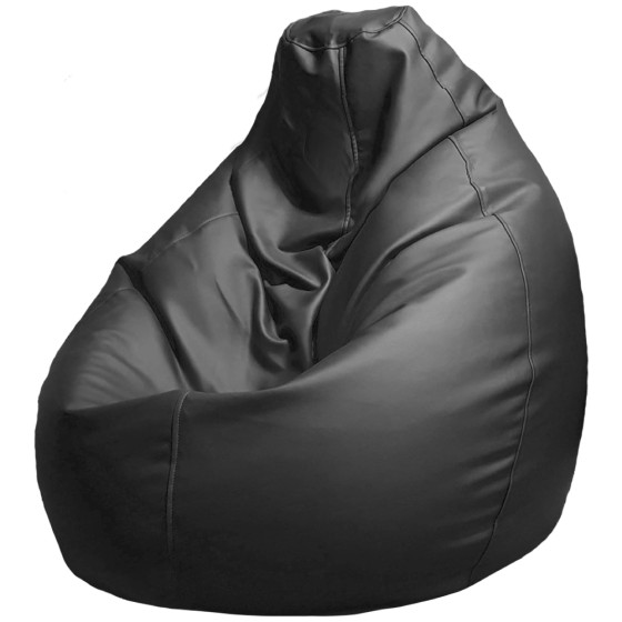 Кресло-мешок из искусственной кожи XL(250L) - Cерый
