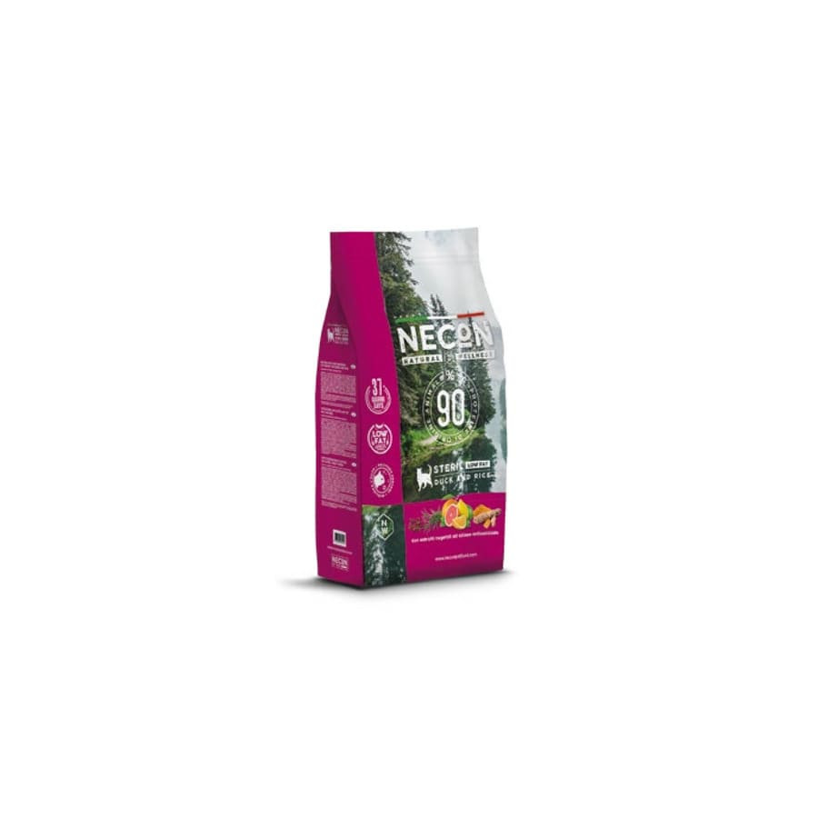 NECON Natural Wellness Adult Sterilized Low Fat Duck and Rice 10 kg