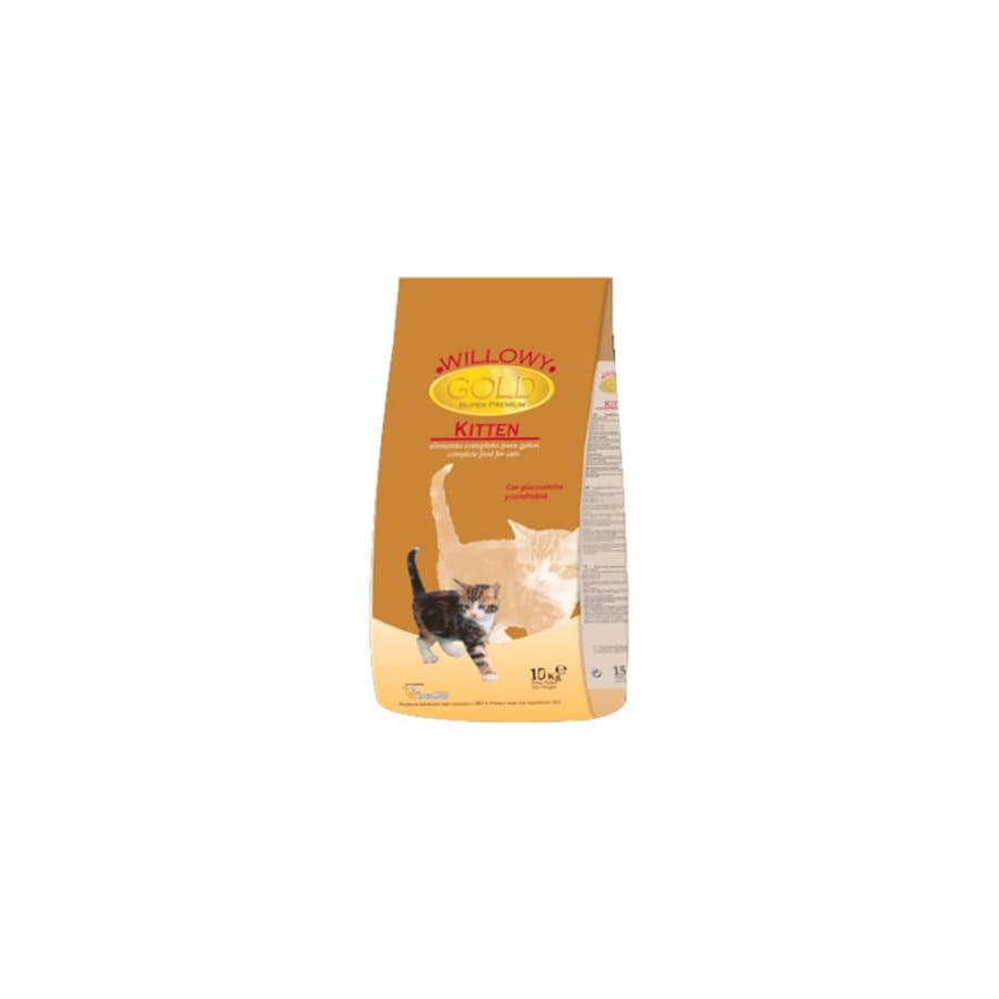 Dry food for kittens Willowy GOLD PREMIUM Kitten chicken, fish, cereals 10 kg