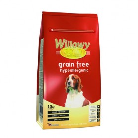 Sausā barība suņiem 10kg Willowy GOLD Grain Free Hipoallergenic