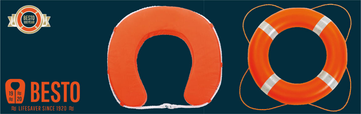 Buoy and horse shoe buoy
